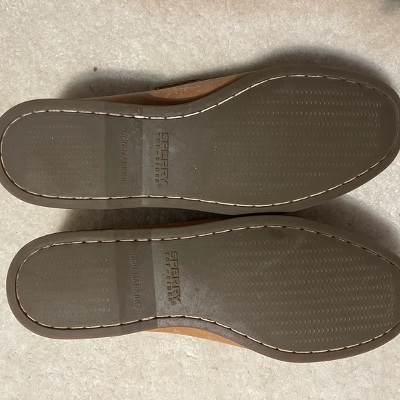 Sperry Leather Top Sider Boat Shoe Tan 9155240 - Picture 4 of 7
